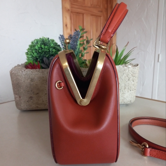 Coach Frame Bag 23 In Signature Canvas - Picture 7 of 15